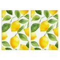 thumbnail image 1 of 2 Pcs Funny Kitchen Towels,Lemon Microfiber Dish Towels,Kitchen Tea Towels,Kitchen Towel Set (18" X 26"), 1 of 3