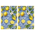 thumbnail image 1 of 2 Pcs Funny Kitchen Towels,Lemon Microfiber Dish Towels,Kitchen Tea Towels,Kitchen Towel Set (18" X 26"), 1 of 3