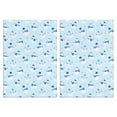 thumbnail image 1 of 2 Pcs Funny Kitchen Towels,Light Blue Christmas Snowman Pattern Microfiber Dish Towels,Kitchen Tea Towels,Kitchen Towel Set (18" X 26"), 1 of 7