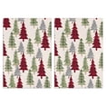 thumbnail image 1 of 2 Pcs Funny Kitchen Towels,Multicolor Christmas Tree Pattern Microfiber Dish Towels,Kitchen Tea Towels,Kitchen Towel Set (18" X 26"), 1 of 7