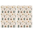 thumbnail image 1 of 2 Pcs Funny Kitchen Towels,Multicolor Christmas Tree Pattern Microfiber Dish Towels,Kitchen Tea Towels,Kitchen Towel Set (18" X 26"), 1 of 7