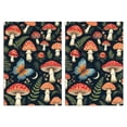thumbnail image 1 of 2 Pcs Funny Kitchen Towels,Mushroom Butterfly Pattern Microfiber Dish Towels,Kitchen Tea Towels,Kitchen Towel Set (18" X 26"), 1 of 3