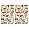thumbnail image 1 of 2 Pcs Funny Kitchen Towels,Mushroom and Butterfly Microfiber Dish Towels,Kitchen Tea Towels,Kitchen Towel Set (18" X 26"), 1 of 3