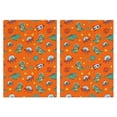 thumbnail image 1 of 2 Pcs Funny Kitchen Towels,Orange Cartoon Dinosaurs Rockets Planets Pattern Microfiber Dish Towels,Kitchen Tea Towels,Kitchen Towel Set (18" X 26"), 1 of 7