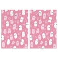 thumbnail image 1 of 2 Pcs Funny Kitchen Towels,Pastel Halloween Ghost Pattern Microfiber Dish Towels,Kitchen Tea Towels,Kitchen Towel Set (18" X 26"), 1 of 7