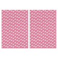thumbnail image 1 of 2 Pcs Funny Kitchen Towels,Pink Cartoon Unicorn Rainbow Cloud Pattern Microfiber Dish Towels,Kitchen Tea Towels,Kitchen Towel Set (18" X 26"), 1 of 7