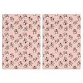 thumbnail image 1 of 2 Pcs Funny Kitchen Towels,Pink Cow Scarf Pattern Microfiber Dish Towels,Kitchen Tea Towels,Kitchen Towel Set (18" X 26"), 1 of 7