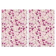 thumbnail image 1 of 2 Pcs Funny Kitchen Towels,Pink Pioneer Flower Pattern Microfiber Dish Towels,Kitchen Tea Towels,Kitchen Towel Set (18" X 26"), 1 of 7