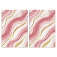 thumbnail image 1 of 2 Pcs Funny Kitchen Towels,Pink and Gold Marble Texture Microfiber Dish Towels,Kitchen Tea Towels,Kitchen Towel Set (18" X 26"), 1 of 3