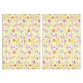 thumbnail image 1 of 2 Pcs Funny Kitchen Towels,Pioneer Flower Floral Print Pattern Microfiber Dish Towels,Kitchen Tea Towels,Kitchen Towel Set (18" X 26"), 1 of 7