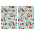 thumbnail image 1 of Funny Pioneer Flower Microfiber Kitchen Towel Set 2 Count, 1 of 9