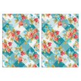 thumbnail image 1 of 2 Pcs Funny Kitchen Towels,Pioneer Flower Microfiber Dish Towels,Kitchen Tea Towels,Kitchen Towel Set (18" X 26"), 1 of 3