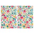 thumbnail image 1 of 2 Pcs Funny Kitchen Towels,Pioneer Flower Microfiber Dish Towels,Kitchen Tea Towels,Kitchen Towel Set (18" X 26"), 1 of 3