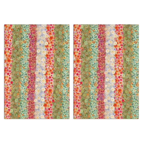 2 Pcs Funny Kitchen Towels,Pioneer Flower Microfiber Dish Towels,Kitchen Tea Towels,Kitchen Towel Set (18" X 26")