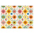 thumbnail image 1 of 2 Pcs Funny Kitchen Towels,Pioneer Flower Microfiber Dish Towels,Kitchen Tea Towels,Kitchen Towel Set (18" X 26"), 1 of 3