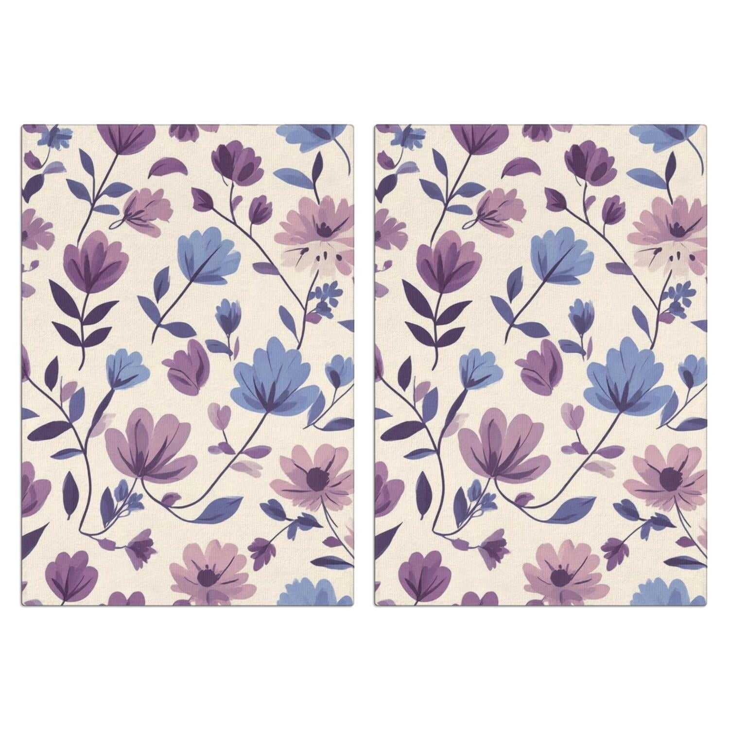 2 Pcs Funny Kitchen Towels,Pioneer Flower Microfiber Dish Towels,Kitchen Tea Towels,Kitchen Towel Set (18" X 26")
