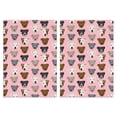 thumbnail image 1 of 2 Pcs Funny Kitchen Towels,Pit Bull Terrier Microfiber Dish Towels,Kitchen Tea Towels,Kitchen Towel Set (18" X 26"), 1 of 3