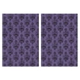 thumbnail image 1 of 2 Pcs Funny Kitchen Towels,Purple Gothic Bat Pattern Microfiber Dish Towels,Kitchen Tea Towels,Kitchen Towel Set (18" X 26"), 1 of 7