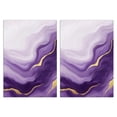 thumbnail image 1 of 2 Pcs Funny Kitchen Towels,Purple and Gold Marble Texture Microfiber Dish Towels,Kitchen Tea Towels,Kitchen Towel Set (18" X 26"), 1 of 3