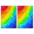 thumbnail image 1 of 2 Pcs Funny Kitchen Towels,Rainbow Tie Dye Wave Pattern Microfiber Dish Towels,Kitchen Tea Towels,Kitchen Towel Set (18" X 26"), 1 of 7