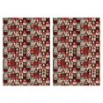 thumbnail image 1 of 2 Pcs Funny Kitchen Towels,Red Christmas Collage Pattern Microfiber Dish Towels,Kitchen Tea Towels,Kitchen Towel Set (18" X 26"), 1 of 7