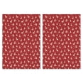 thumbnail image 1 of 2 Pcs Funny Kitchen Towels,Red Christmas Reindeer Pattern Microfiber Dish Towels,Kitchen Tea Towels,Kitchen Towel Set (18" X 26"), 1 of 7