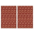 thumbnail image 1 of 2 Pcs Funny Kitchen Towels,Red Christmas Snowflake Pattern Microfiber Dish Towels,Kitchen Tea Towels,Kitchen Towel Set (18" X 26"), 1 of 7