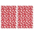 thumbnail image 1 of 2 Pcs Funny Kitchen Towels,Red Christmas Snowman Pattern Microfiber Dish Towels,Kitchen Tea Towels,Kitchen Towel Set (18" X 26"), 1 of 7