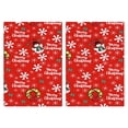 thumbnail image 1 of 2 Pcs Funny Kitchen Towels,Red Christmas Snowman Pattern Microfiber Dish Towels,Kitchen Tea Towels,Kitchen Towel Set (18" X 26"), 1 of 7