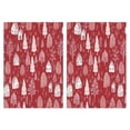 thumbnail image 1 of 2 Pcs Funny Kitchen Towels,Red Christmas Village Pattern Microfiber Dish Towels,Kitchen Tea Towels,Kitchen Towel Set (18" X 26"), 1 of 7