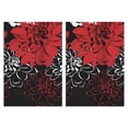 thumbnail image 1 of 2 Pcs Funny Kitchen Towels,Red and Black Pioneer Flower Pattern Microfiber Dish Towels,Kitchen Tea Towels,Kitchen Towel Set (18" X 26"), 1 of 7