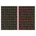 thumbnail image 1 of 2 Pcs Funny Kitchen Towels,Red and Green Plaid Christmas Snow Pattern Microfiber Dish Towels,Kitchen Tea Towels,Kitchen Towel Set (18" X 26"), 1 of 7