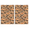 thumbnail image 1 of 2 Pcs Funny Kitchen Towels,Retro Style Dachshunds Microfiber Dish Towels,Kitchen Tea Towels,Kitchen Towel Set (18" X 26"), 1 of 3
