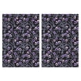 thumbnail image 1 of 2 Pcs Funny Kitchen Towels,Skull Flower Halloween Pattern Microfiber Dish Towels,Kitchen Tea Towels,Kitchen Towel Set (18" X 26"), 1 of 7