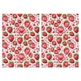 thumbnail image 1 of 2 Pcs Funny Kitchen Towels,Strawberry Plants Fruit Microfiber Dish Towels,Kitchen Tea Towels,Kitchen Towel Set (18" X 26"), 1 of 3