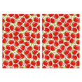 thumbnail image 1 of 2 Pcs Funny Kitchen Towels,Strawberry Plants Fruit Microfiber Dish Towels,Kitchen Tea Towels,Kitchen Towel Set (18" X 26"), 1 of 3