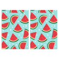 thumbnail image 1 of 2 Pcs Funny Kitchen Towels,Summer Watermelon Microfiber Dish Towels,Kitchen Tea Towels,Kitchen Towel Set (18" X 26"), 1 of 3