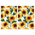 thumbnail image 1 of 2 Pcs Funny Kitchen Towels,Sunflower Pattern Microfiber Dish Towels,Kitchen Tea Towels,Kitchen Towel Set (18" X 26"), 1 of 3