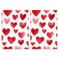 thumbnail image 1 of 2 Pcs Funny Kitchen Towels,Valentine's Day Heart Pattern Microfiber Dish Towels,Kitchen Tea Towels,Kitchen Towel Set (18" X 26"), 1 of 3