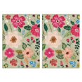 thumbnail image 1 of 2 Pcs Funny Kitchen Towels,Vibrant Pioneer Flower Pattern Microfiber Dish Towels,Kitchen Tea Towels,Kitchen Towel Set (18" X 26"), 1 of 7