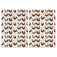 thumbnail image 1 of 2 Pcs Funny Kitchen Towels,White Chicken Orange Flower Pattern Microfiber Dish Towels,Kitchen Tea Towels,Kitchen Towel Set (18" X 26"), 1 of 7