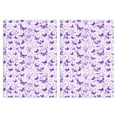 thumbnail image 1 of 2 Pcs Funny Kitchen Towels,White Purple Butterfly Flower Pattern Microfiber Dish Towels,Kitchen Tea Towels,Kitchen Towel Set (18" X 26"), 1 of 7