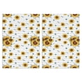 thumbnail image 1 of 2 Pcs Funny Kitchen Towels,White Sunflower Letter Pattern Microfiber Dish Towels,Kitchen Tea Towels,Kitchen Towel Set (18" X 26"), 1 of 7