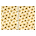 thumbnail image 1 of 2 Pcs Funny Kitchen Towels,White Yellow Sunflower Pattern Microfiber Dish Towels,Kitchen Tea Towels,Kitchen Towel Set (18" X 26"), 1 of 7