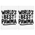 thumbnail image 1 of 2 Pcs Funny Kitchen Towels,World's Best Microfiber Dish Towels,Kitchen Tea Towels,Kitchen Towel Set (18" X 26"), 1 of 3