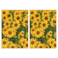 thumbnail image 1 of 2 Pcs Funny Kitchen Towels,Yellow Sunflower Field Pattern Microfiber Dish Towels,Kitchen Tea Towels,Kitchen Towel Set (18" X 26"), 1 of 7