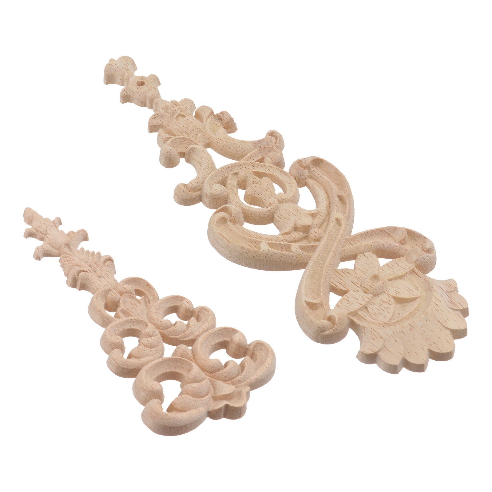 2 Pcs Furniture Door Decals Kitchen Wall Trim Home