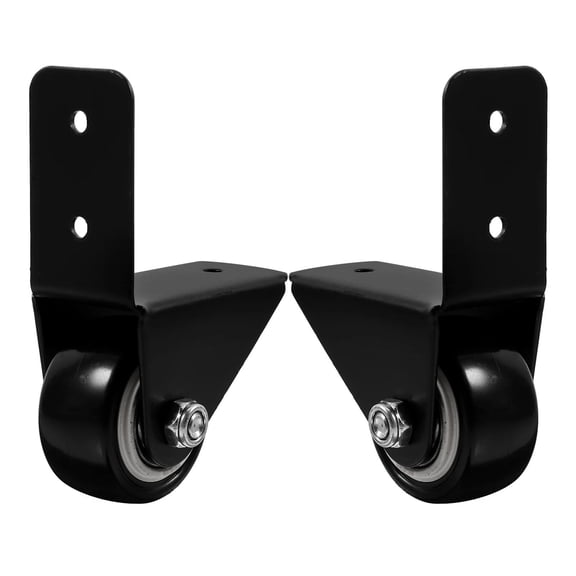 2 Pcs Furniture Wheels Replacement Workbench Caster Heavy Duty Universal Vanity Drawers Small Roller ,Easy to Install