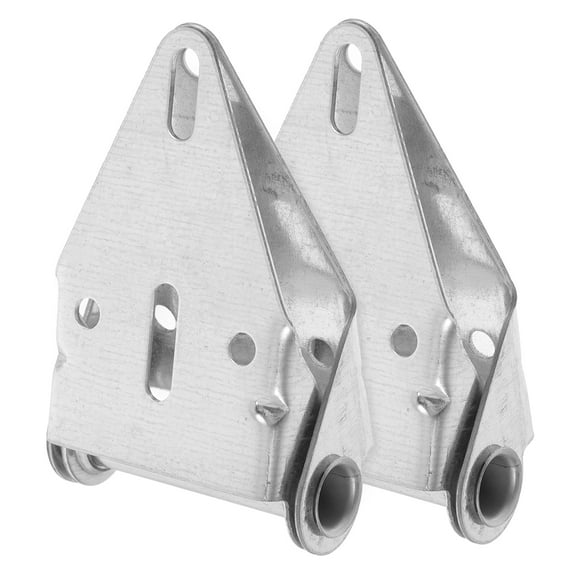 LITINKIMI Commercial Use Garage Door Hinge Silver 2Pcs 7.5X2.8X1.3In