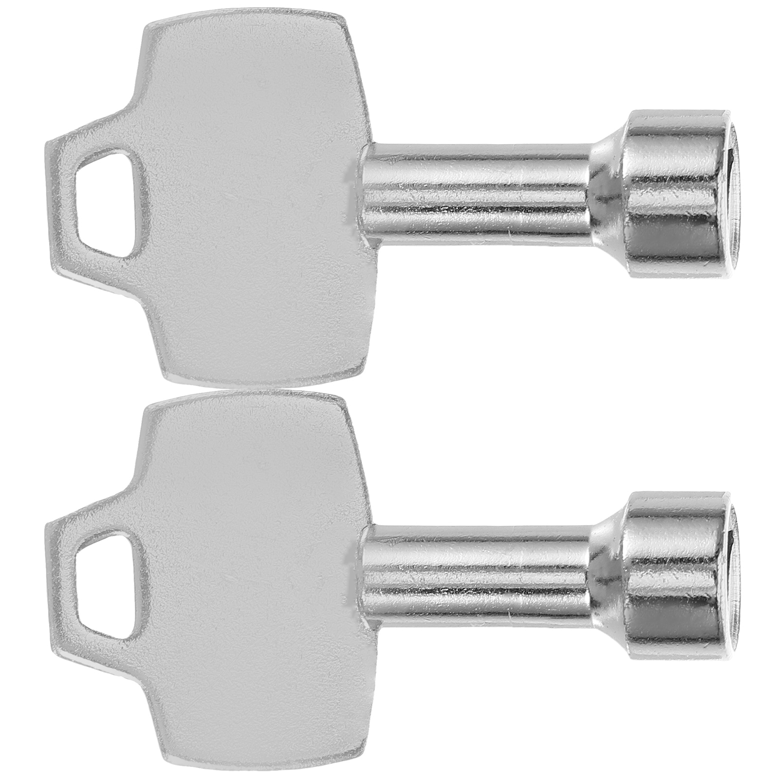 2 Pcs Garbage Can Safe Key Security Keys Proof Trash Can Triangle